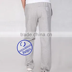 Custom 100% Cotton Wholesale Casual Long Men Jogger Pants thumbnail-3