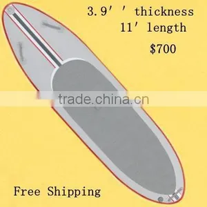 Top Grade PVC Wholesale Inflatable SUP Paddle Board Multi-Size OEM Inflatable SUP Board thumbnail-3