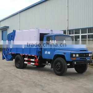 New Dongfeng 6-7 CBM Garbage Compactor Truck thumbnail-1