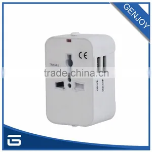 5V 2.1A Electrical Plug Quick Charger Dual Usb thumbnail-2