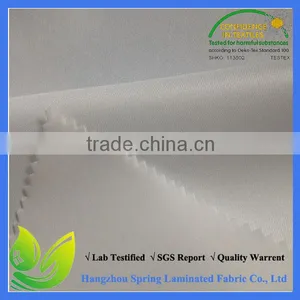 Waterproof White 90gsm Poly Knitted Fabric thumbnail-2