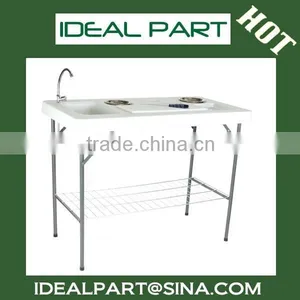 Multi-use Folding Fish Camping Table thumbnail-2