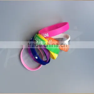 Cheap Silicon Rubber Band Bracelet thumbnail-2