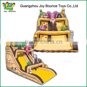 Hot Sale Magic Wizard Animals Elephant Inflatable Slide thumbnail-1