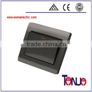 Middle East Style Stainless 1 Gang Wall Switch thumbnail-1