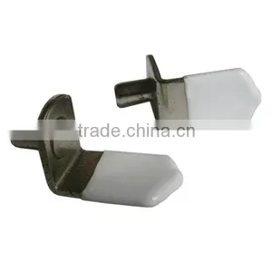 5mm Pin,shelf Support With Vinyl Sleeve,White/Brown thumbnail-1