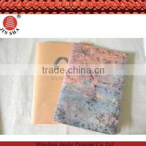 Kraft Paper Cover Custom Print Journals and Blank Diary Notebook thumbnail-1