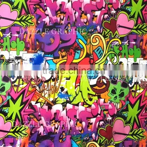 Customer Favorite Dazzle Graphic Hydrographic Film Sticker Bomb No.DGJJ719 Hydro Dipping Water Transfer Printing Film thumbnail-2