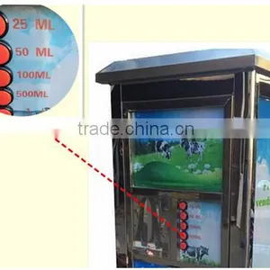 Best Selling Stainless Steel Commercial Electric Coin And Ic Card Acceptor Fresh Milk Vending Machine For Sale thumbnail-4