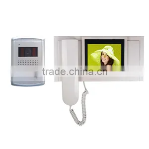 5 Tft Lcd Digital Color Video Door Phone, 4-wired Door Bell Kit, Video Door Phone Kit thumbnail-1
