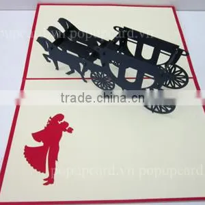 The Wedding 3d Greeting Pop up Card thumbnail-1