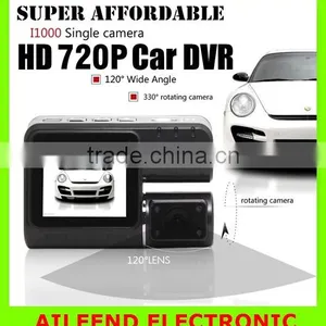 Full HD 720P Dash Cam Car DVR Video Car Camera Recorder Crash Camcorder G-sensor I1000 thumbnail-1