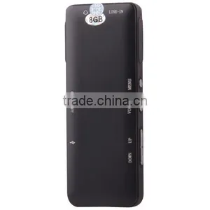Professional 8GB LCD Digital Voice Recorder With VOR MP3 Player Voice Recorder Pen thumbnail-3