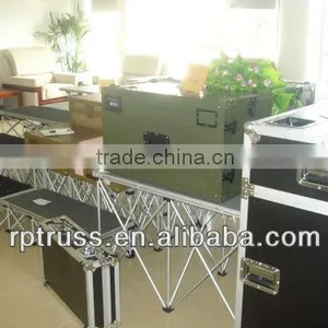 2015 RP High Quality Portable Smart Aluminum Stage Packing With Flight Case thumbnail-3