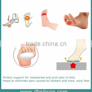 Shock-absorbing Silicone Gel Foot Pads thumbnail-6