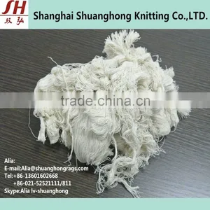 Cheap Price White Cotton Waste thumbnail-2