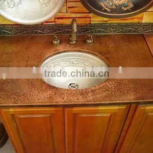 Copper Bathroom Sink thumbnail-1