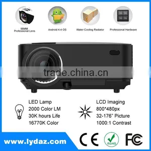 The Latest HD Mobile Phone Android Led Smart Home Theater Mini Projector thumbnail-2