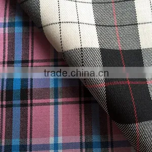 Blended Wool Polyester Suit Serge/tartan/stripe/check/plaid Fabric thumbnail-3
