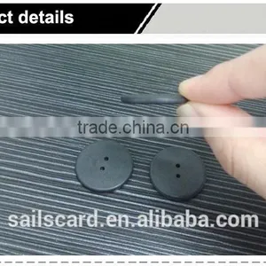 HF Washable Rfid Laundry Tag With Two Holes for Laundry Shop thumbnail-6