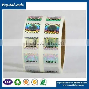 Custom Logo 3d Honeycomb Pattern Hologram Sticker thumbnail-4