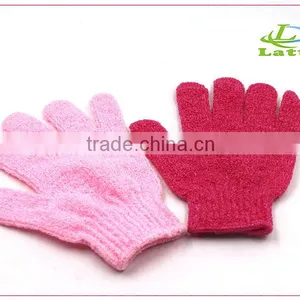 Bamboo Fiber Body Cleaning Bath Shower Gloves Quality Choice thumbnail-3