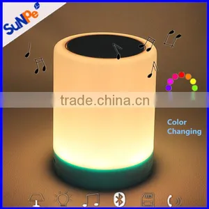 New Products 2016 Portable Sound System Bluetooth Speaker Lamp For Baby Music MP3 Player Christmas Gadgets thumbnail-1
