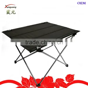 Aluminium Folding Canvas Camping Table for Picnic Traveling Outdoor Furniture thumbnail-1