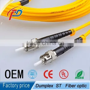 Singlemode Duplex 2 Cores LC/ups-ST/ups Fiber Optic Patch Cord in Communication thumbnail-2