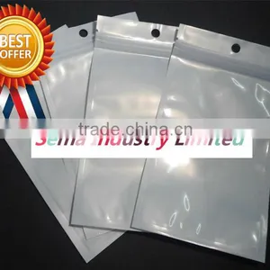 Resealable Plastic Pouch/bag With Zipper For Smartphone/earphones/ID Cards thumbnail-1