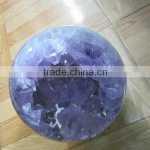 2015 Hot Sales Natural Amethyst Crystal Laughing Balls thumbnail-2