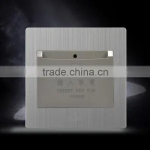 Wall Mount Hotel Insert Card Key Switch for Electrical Power thumbnail-1