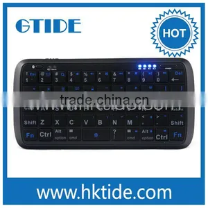 Gtide Smart Rechargeable Mini Portable 5000 MAh Mobile Power Bank With Qwerty Bluetooth Keyboard for Smartphone thumbnail-1
