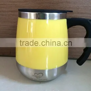 Double Wall 500ml Stainless Steel Beer Mug thumbnail-6
