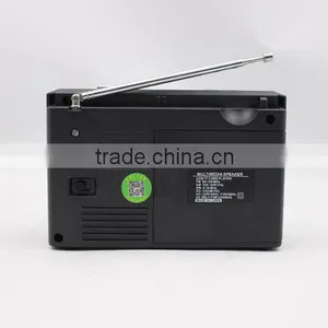 2016 Mini Radio AM FM Receiver World Universal Antenna High Quality Radio Receiver Built In Speaker thumbnail-4
