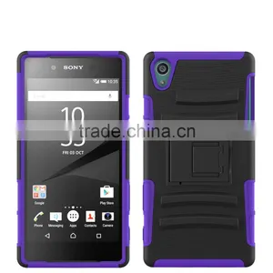 New Products 2016 PC Silicone Hybrid Slim Armor Case for Sony Xperia z5 China Suppliers thumbnail-1
