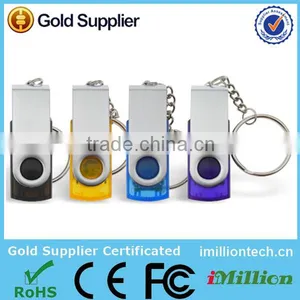 Mini Usb Model !!! Pop Swivel Usb Memory Disk,keychain Pen Drive,customized Logo Thumb Drive thumbnail-2