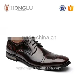 2016 Lace Up Men Dress Shoes, Hot Sale PU Wedding Shoes For Men, Luxury Derby Shoes For Men thumbnail-1
