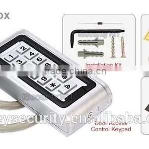 Standalone RFID Door Access Keypad RFID Access Control With IP68 Waterproof (CE FCC Rohs) thumbnail-4