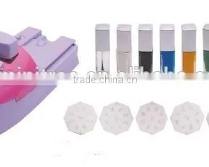 Nail Art Print Color Printing Stamp Polish DIY Machine thumbnail-1
