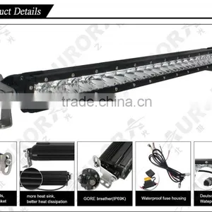 Aurora IP69K Waterproof Dimmable LED Light Bar With 3 Level Brightness thumbnail-3