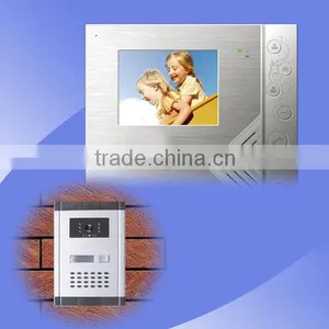 4-inch Color Video Door Intercom With Super Thin Indoor Monitor Housing thumbnail-1