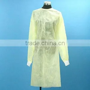 Disposable Yellow Surgical Gowns 100% Polypropylene thumbnail-1