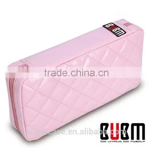 Pink 64 Capacity PU Leather Cover DVD Case CD Holder Personalized cd Case Multi Disc Dvd Cases thumbnail-1