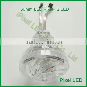 LED Amusement Pixel Light DC24V Rgb Led Christmas Lights,60mm 12 LED thumbnail-1