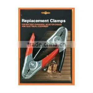 Heavy Duty Battery Booster Cable Parrot Clamps (Positive / Negative) thumbnail-1