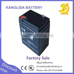 6v 3.3ah Chirdren's Toy Car Power Supply Battery Sealed Lead Acid Battery Made in China Kanglida Brand thumbnail-5