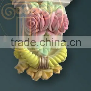 Decoration Polyurethane Material High Density PU Decor Corbel PU Foam Corbel thumbnail-1