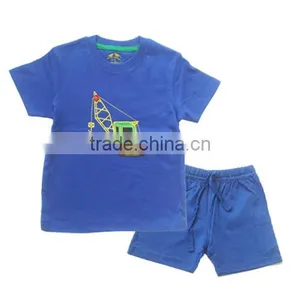 Boys Cotton Printed 2 Pcs Set, Children Sets thumbnail-1