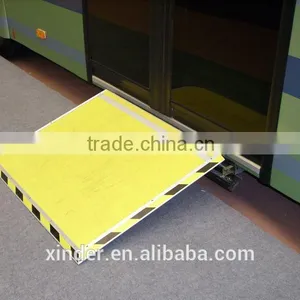 CE Electric Wheelchair Ramp for the Disabled on Low-Floor City Bus thumbnail-5